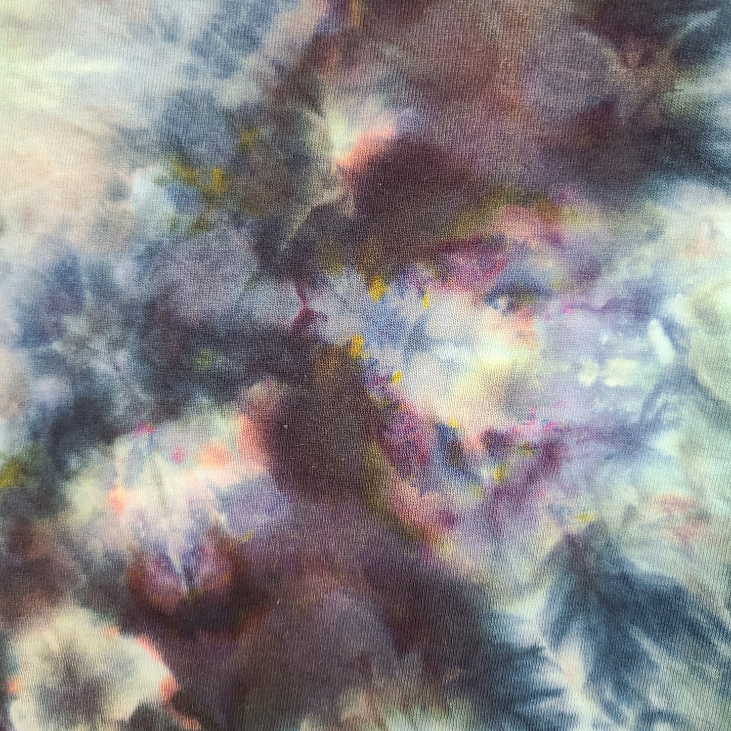Smoked Ocean L Crew Tee Tie Dye