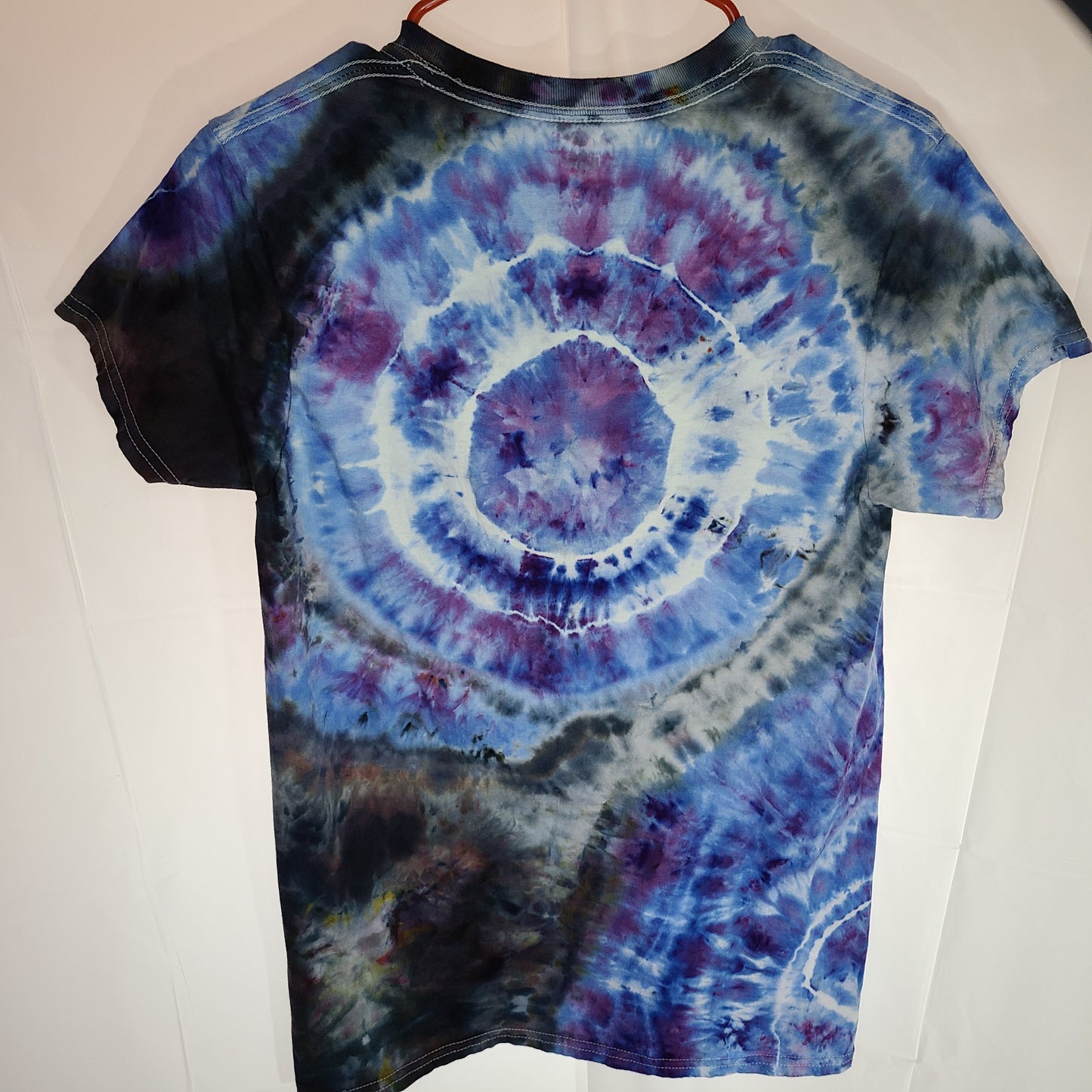 Dark Lavendar Small / XS Crew Tee Tie Dye