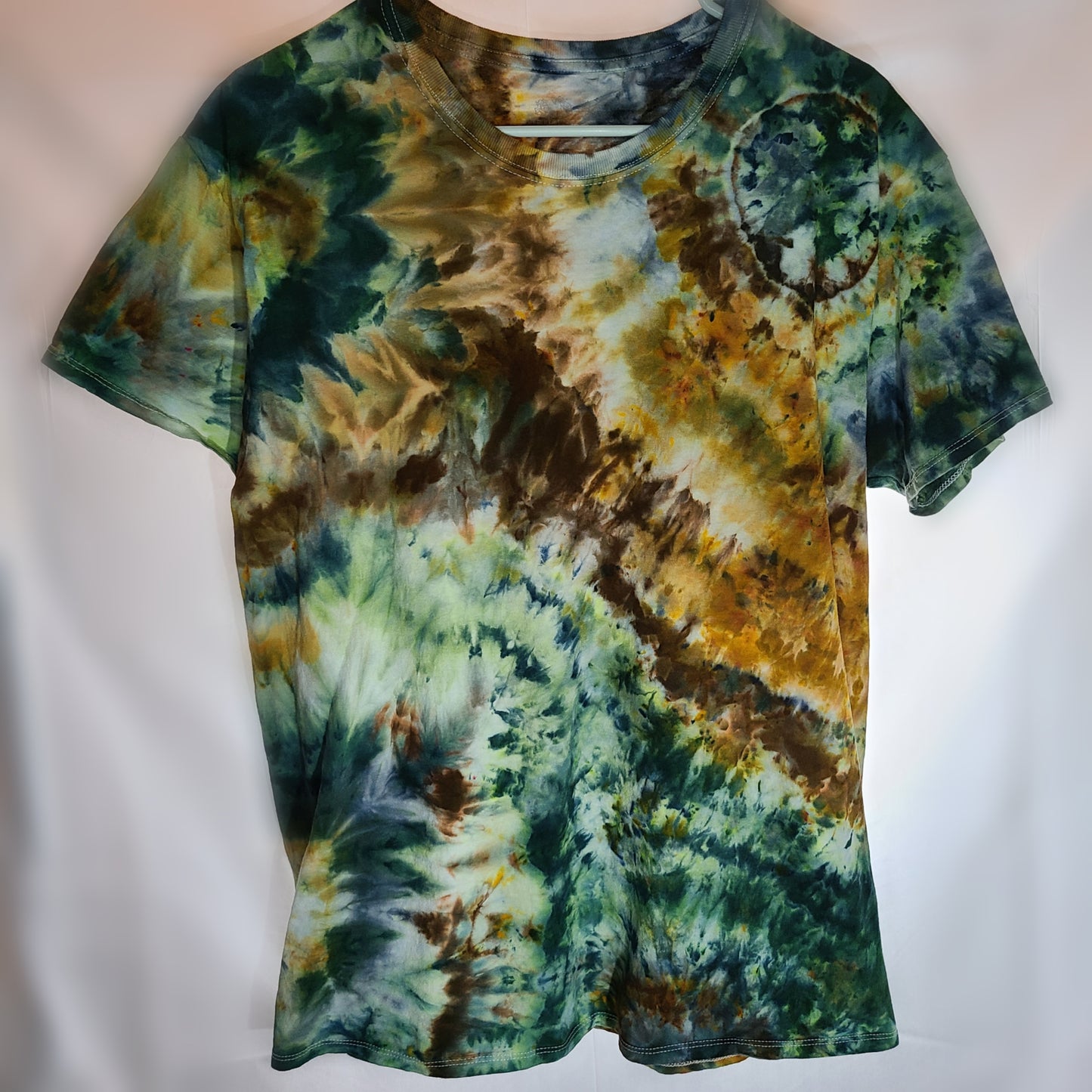 Green Earth Large Crew Tee Tie Dye