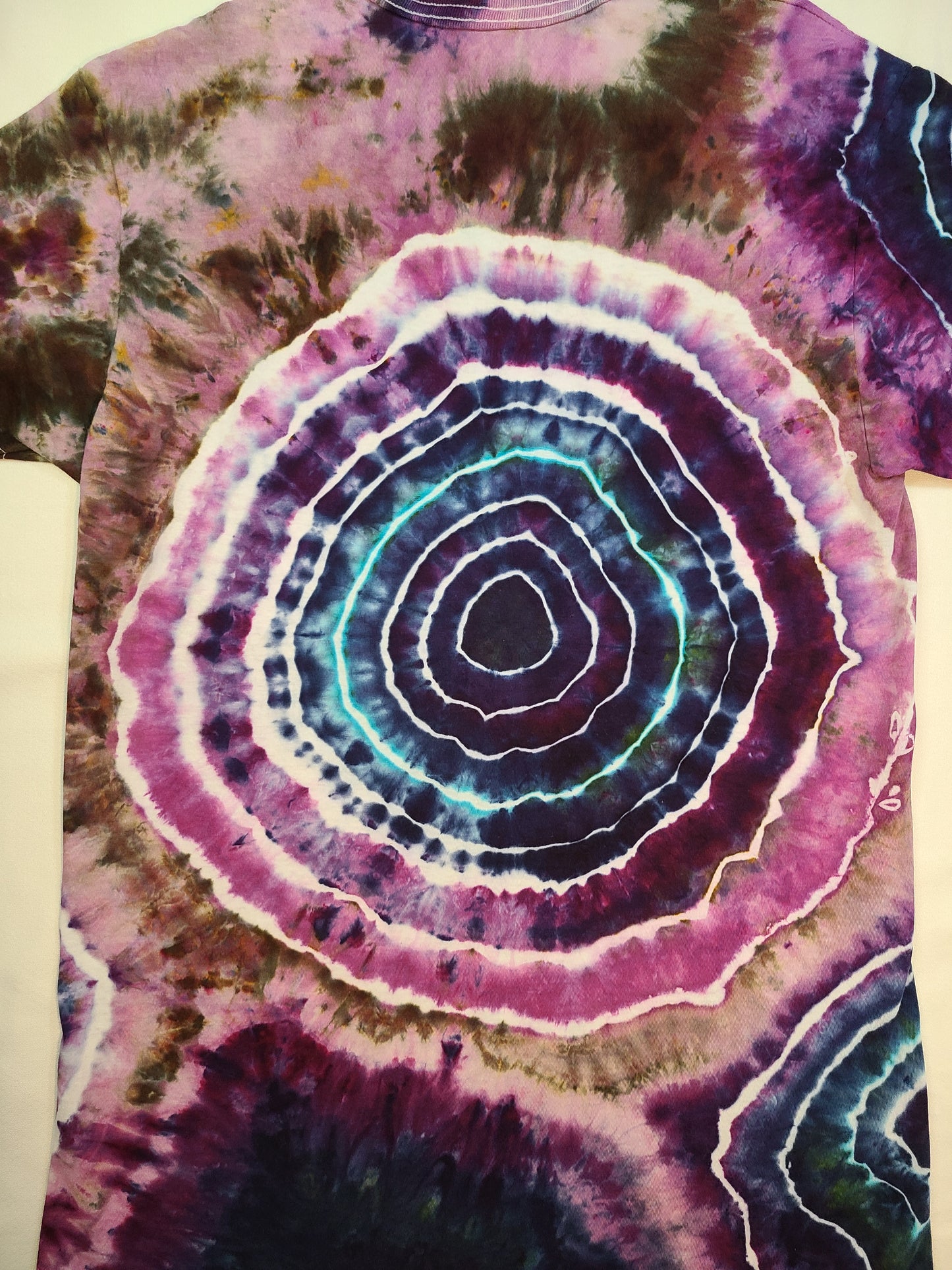 Mermaid Cove Medium V neck Tie Dye