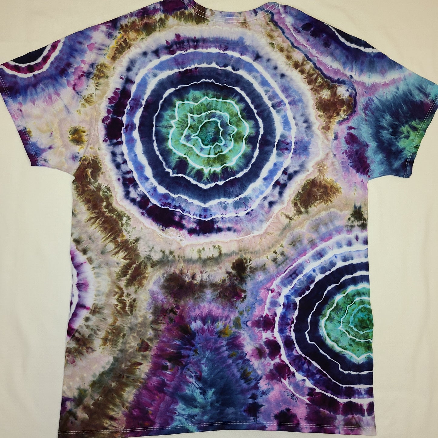 Mermaid Cove XL V Neck Tie Dye Tee