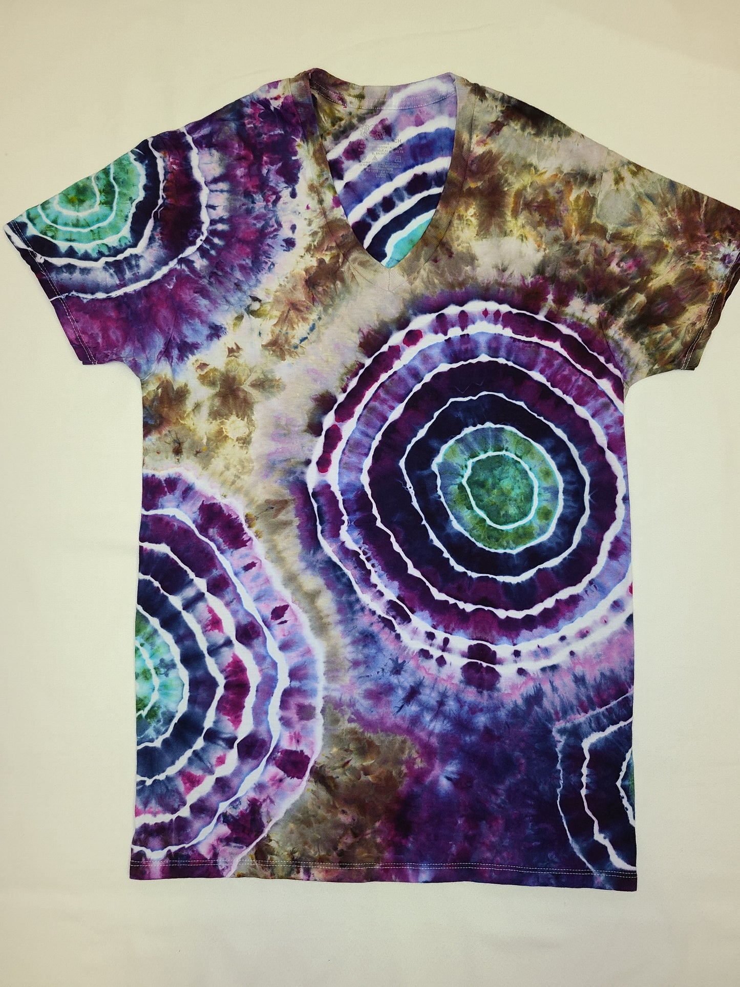 Mermaid Cove Small V neck Tie Dye