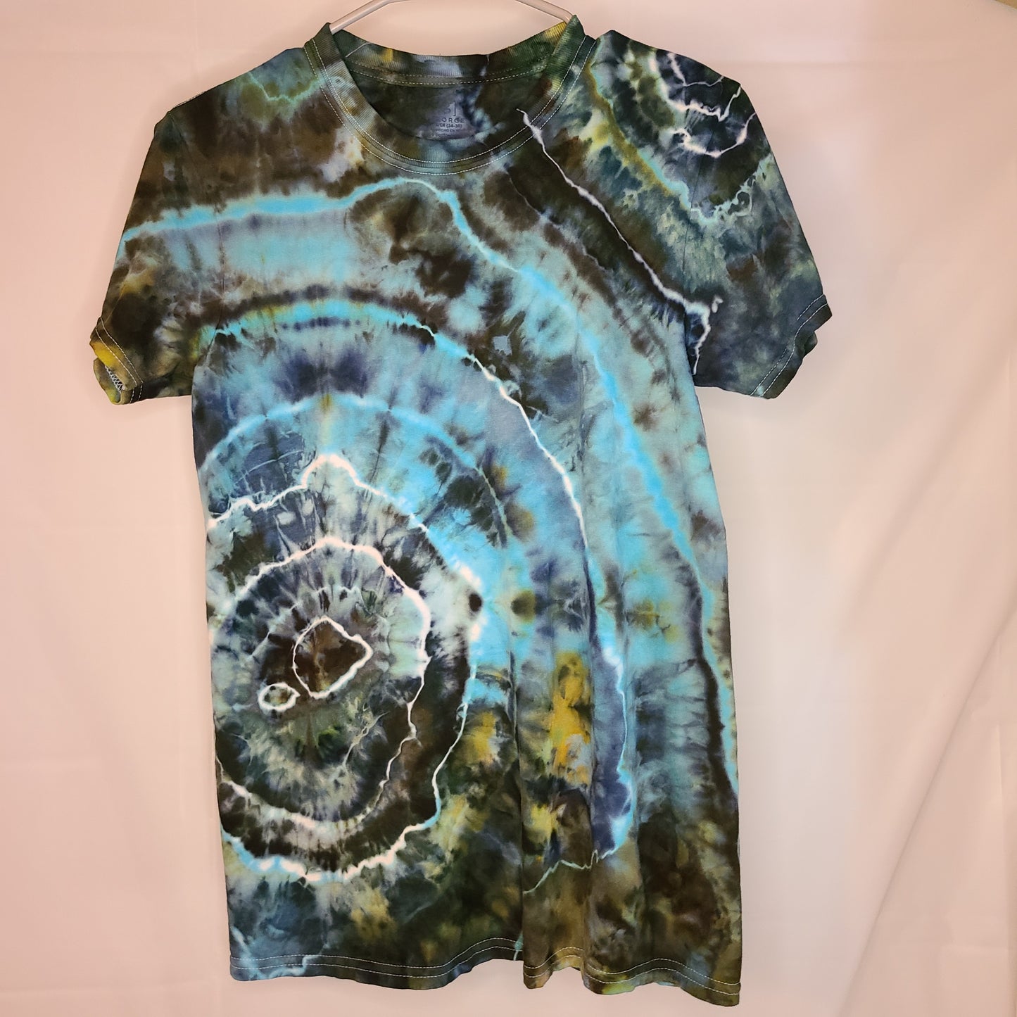 Glacier Moss Extra Small Crew Tee Tie Dye