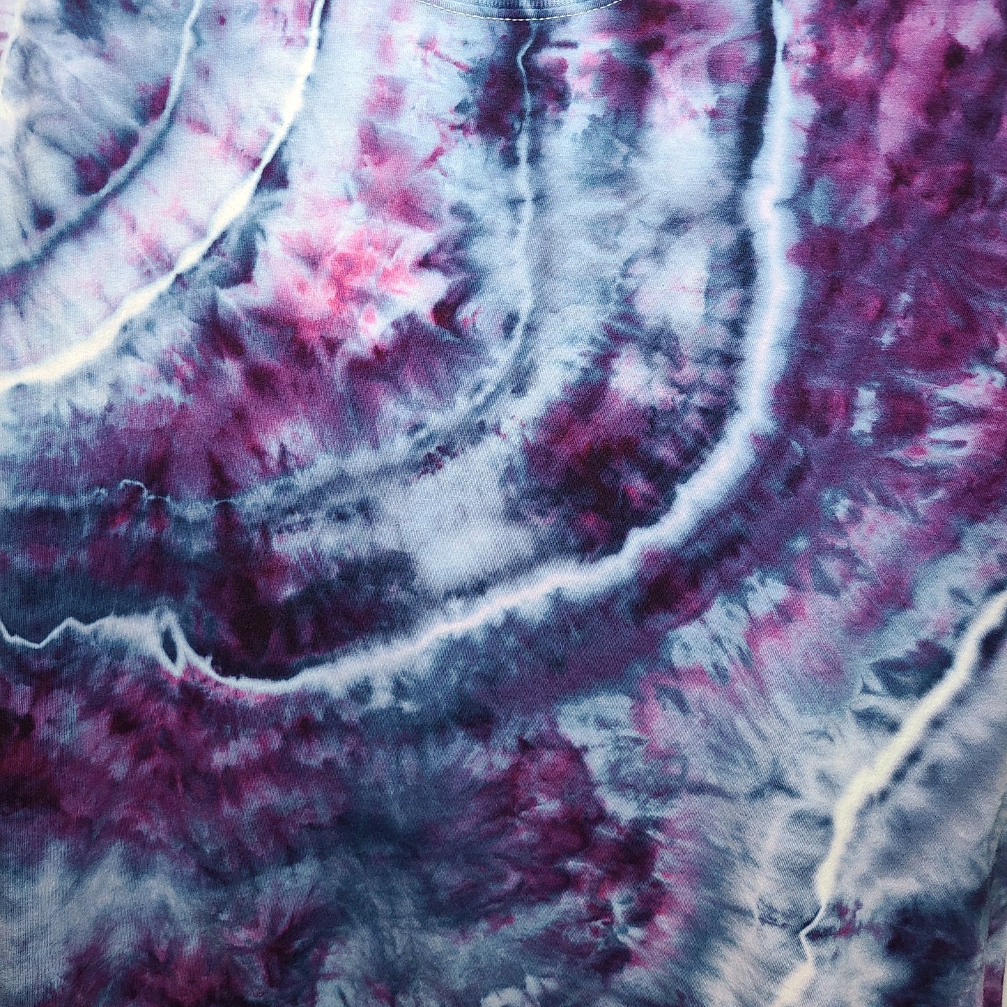 Nightshade Geodes Large Crew Tee Tie Dye