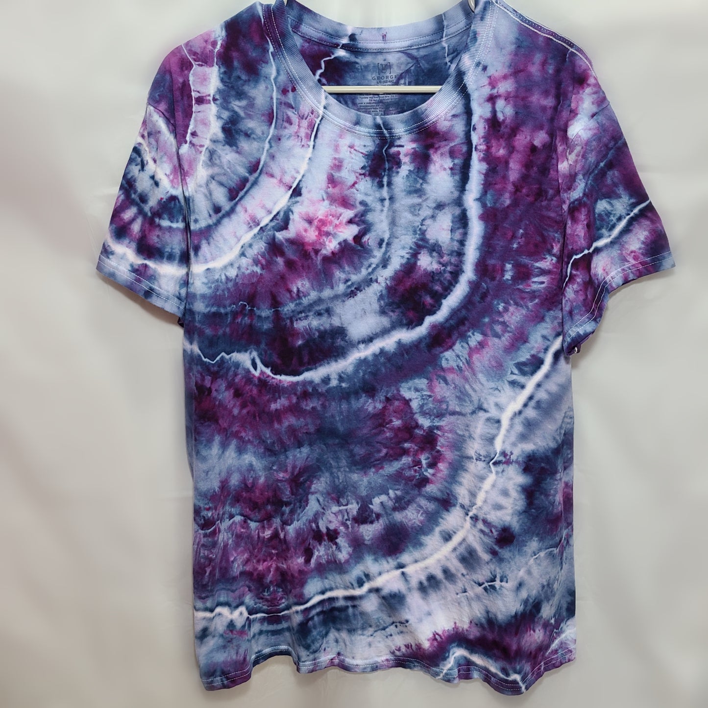 Nightshade Geodes Large Crew Tee Tie Dye